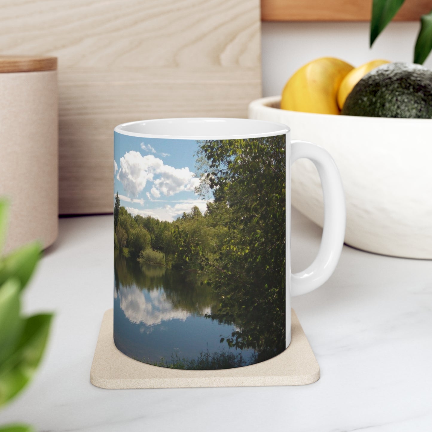 Peaceful Pond Ceramic Mug 11oz