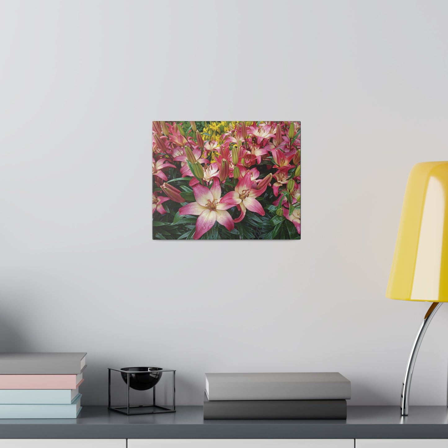 Lovely Lilies Matte Canvas