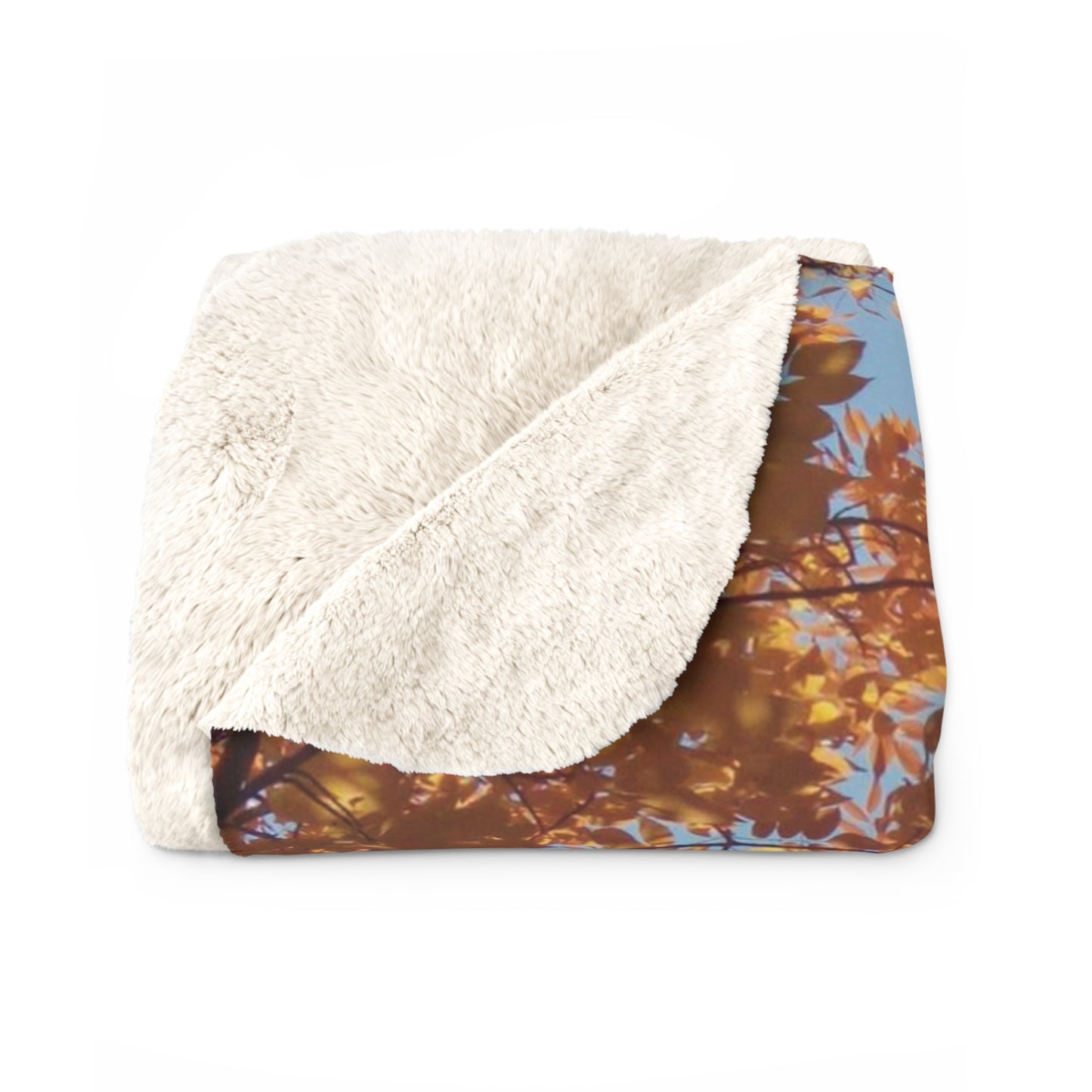 Autumn Light Sherpa Fleece Blanket