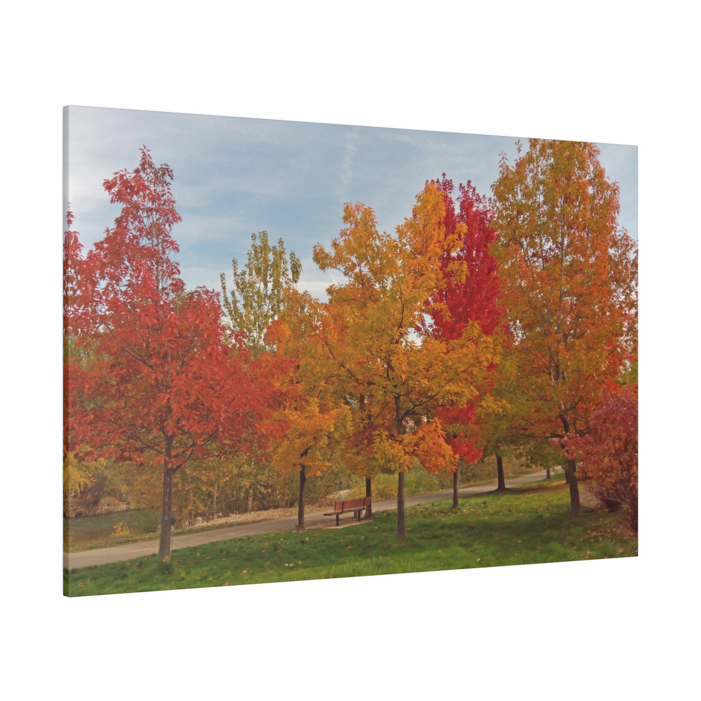 Autumn Serenity Matte Canvas