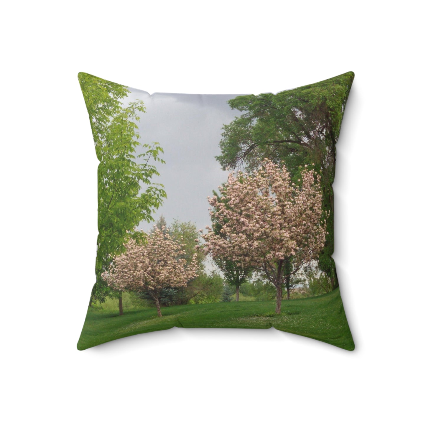 Spring In The Air Spun Polyester Square Pillow