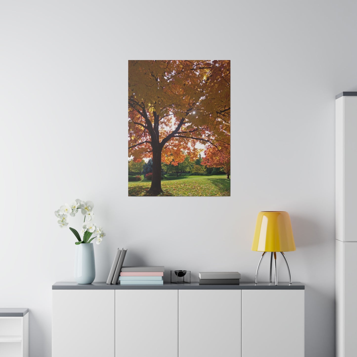 Autumn Canopy Matte Canvas