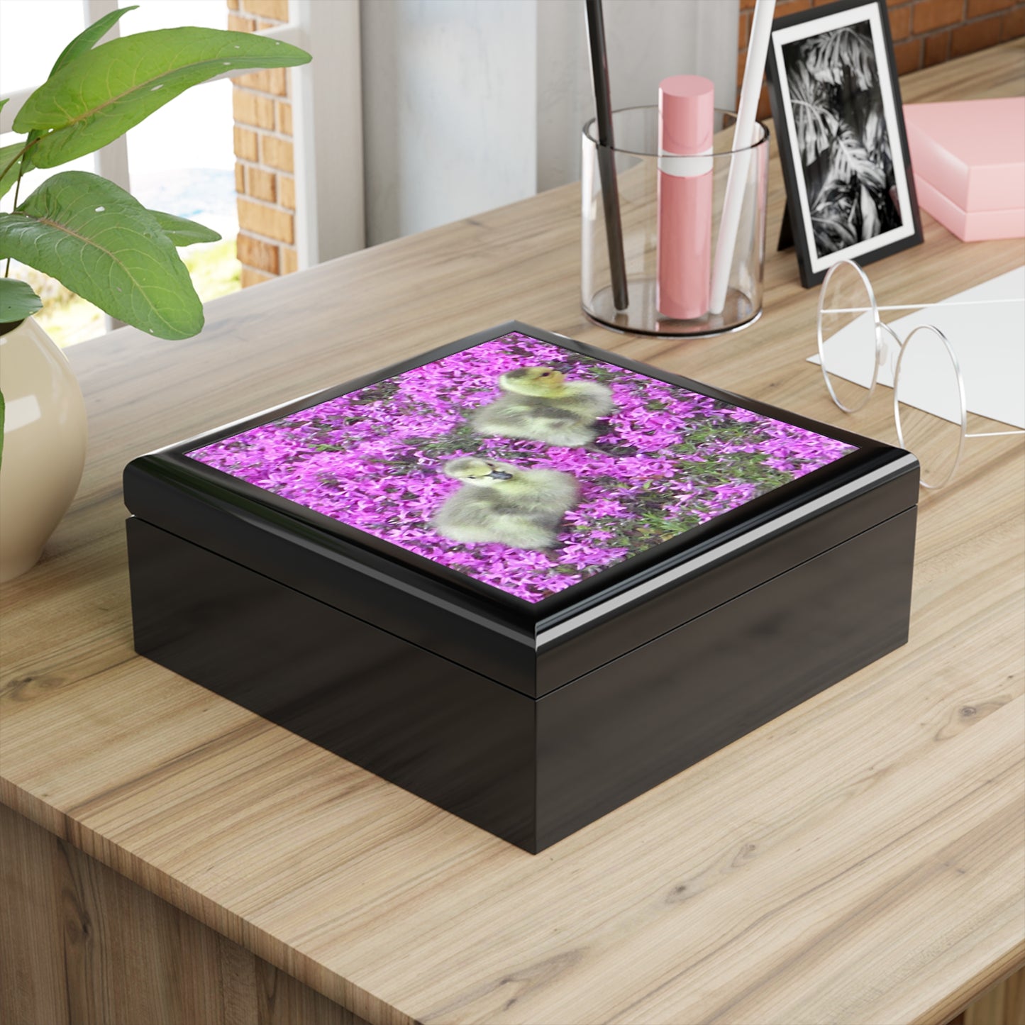 Precious Peeps Jewelry Box ~ 7.24"