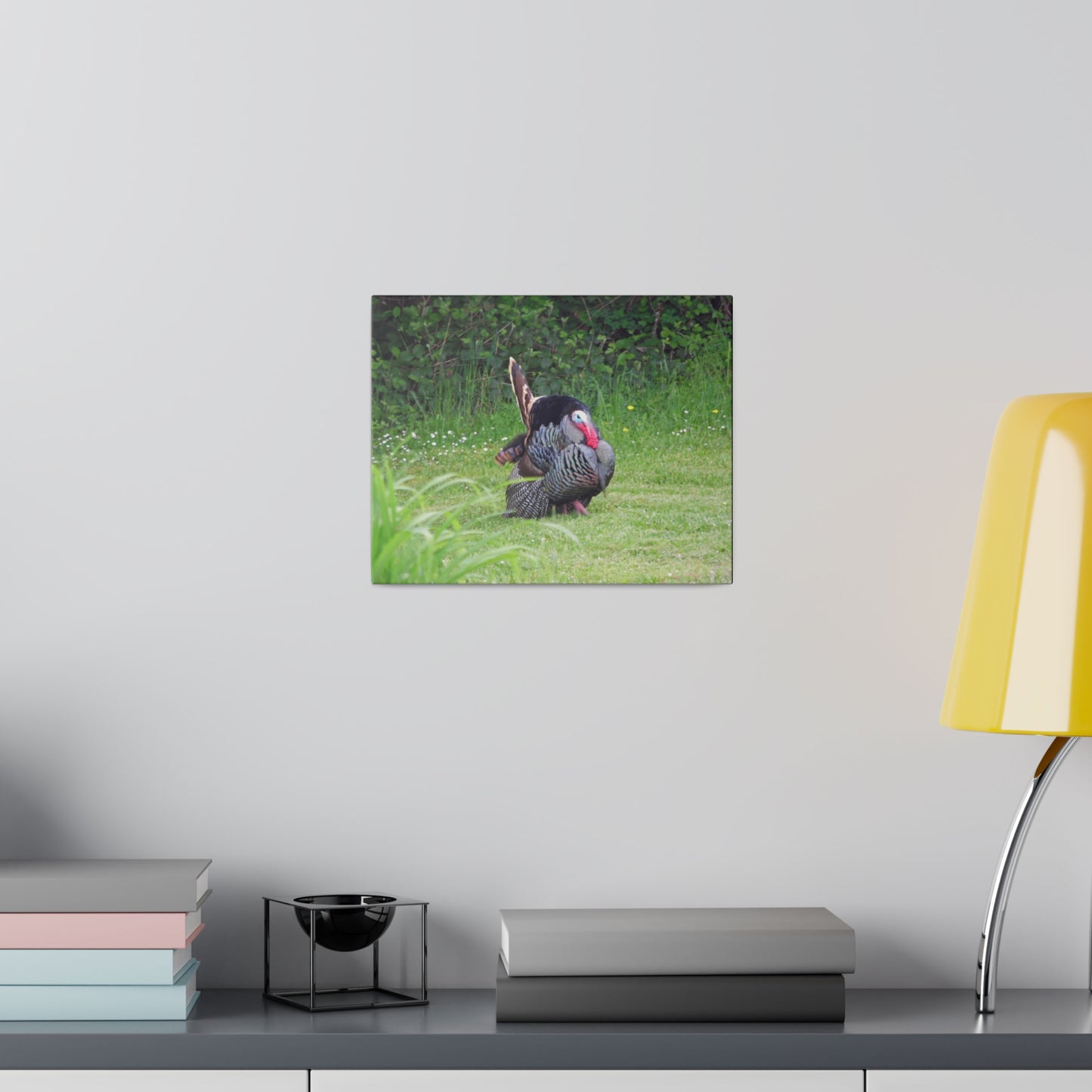 Turkey Trot Matte Canvas