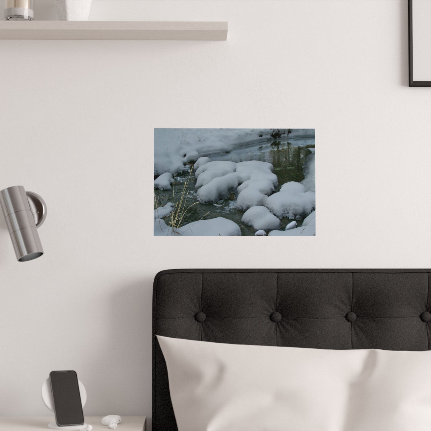 Snowy Islands Satin Posters