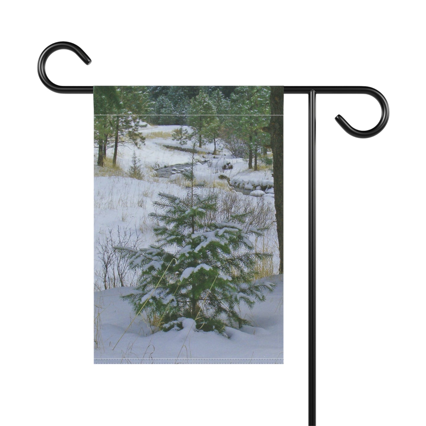 Christmas Tree Creek Garden & House Banner