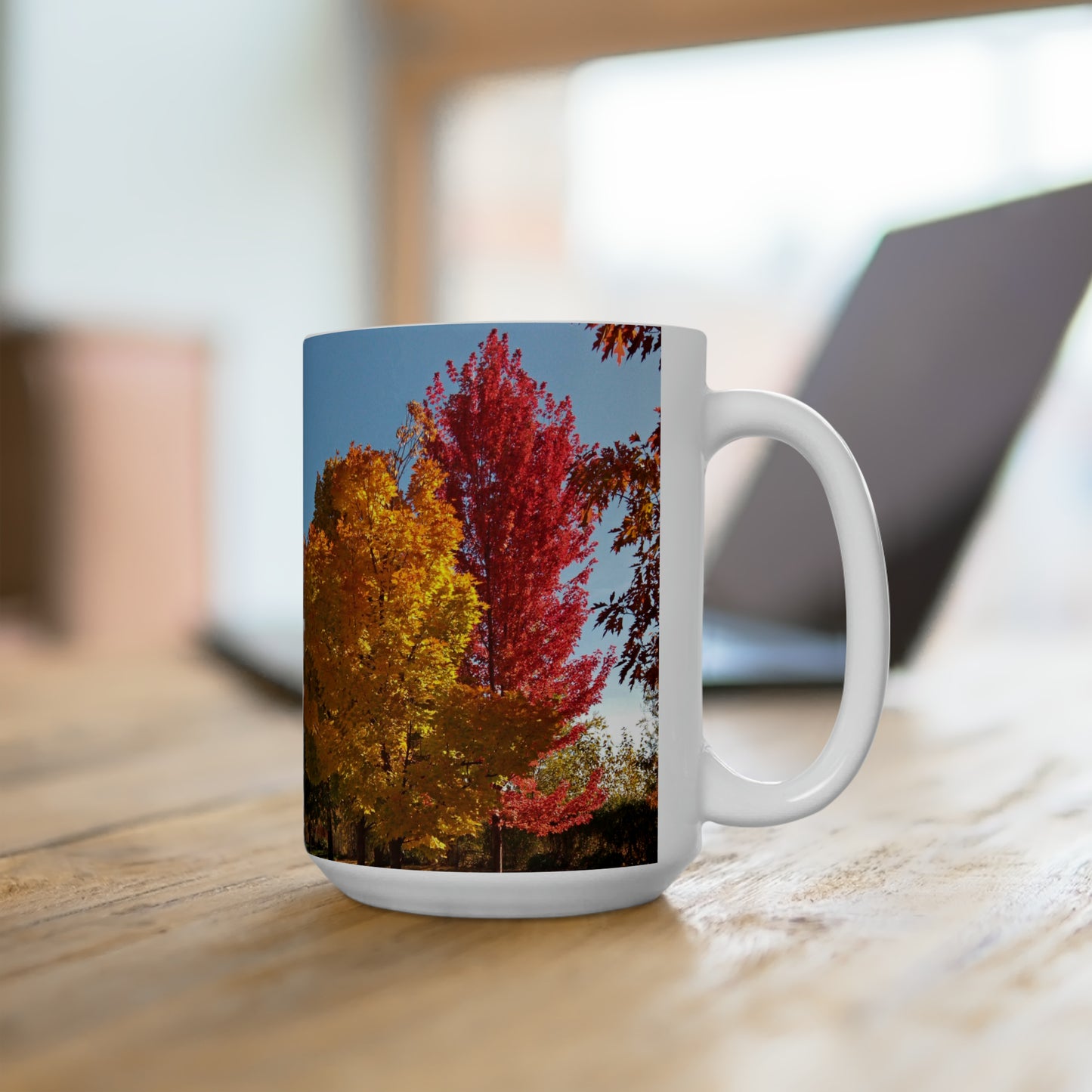 Autumn Glory Ceramic Mug 15oz