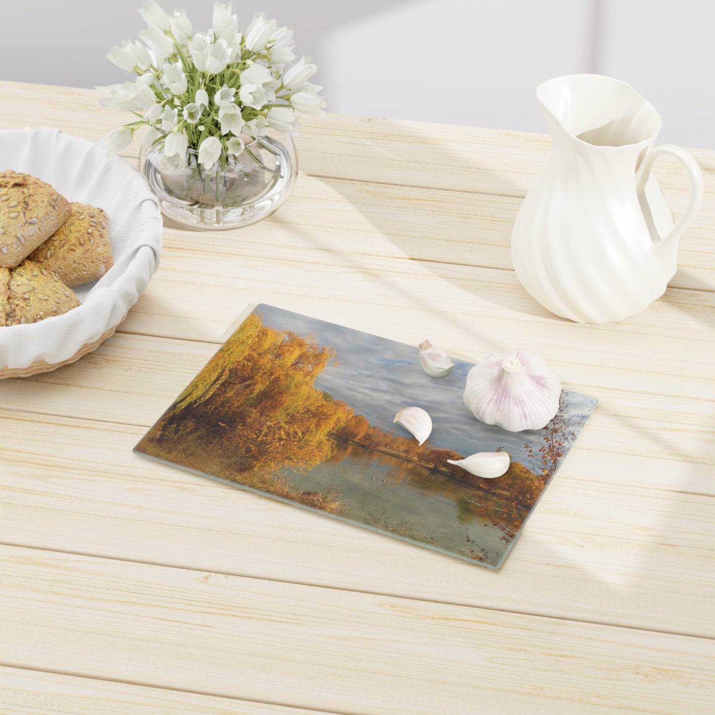 Autumn Peace Cutting Board Dishwasher Safe