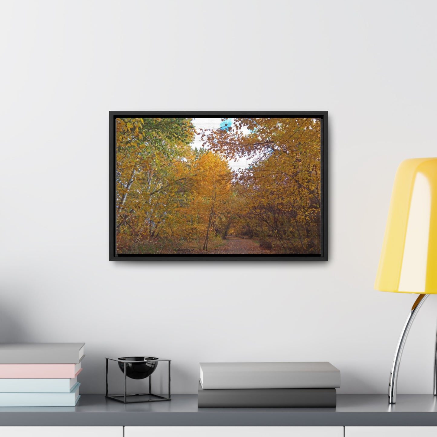 Autumn Lane Gallery Canvas Wraps Framed