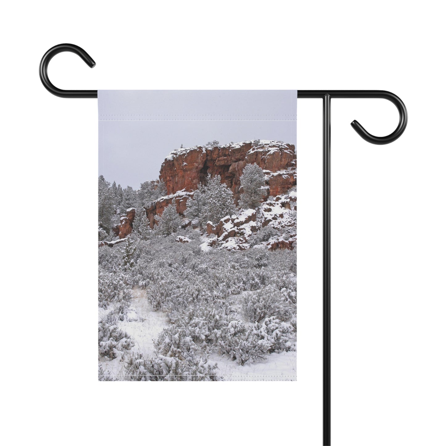 Winter Cliff Garden & House Banner