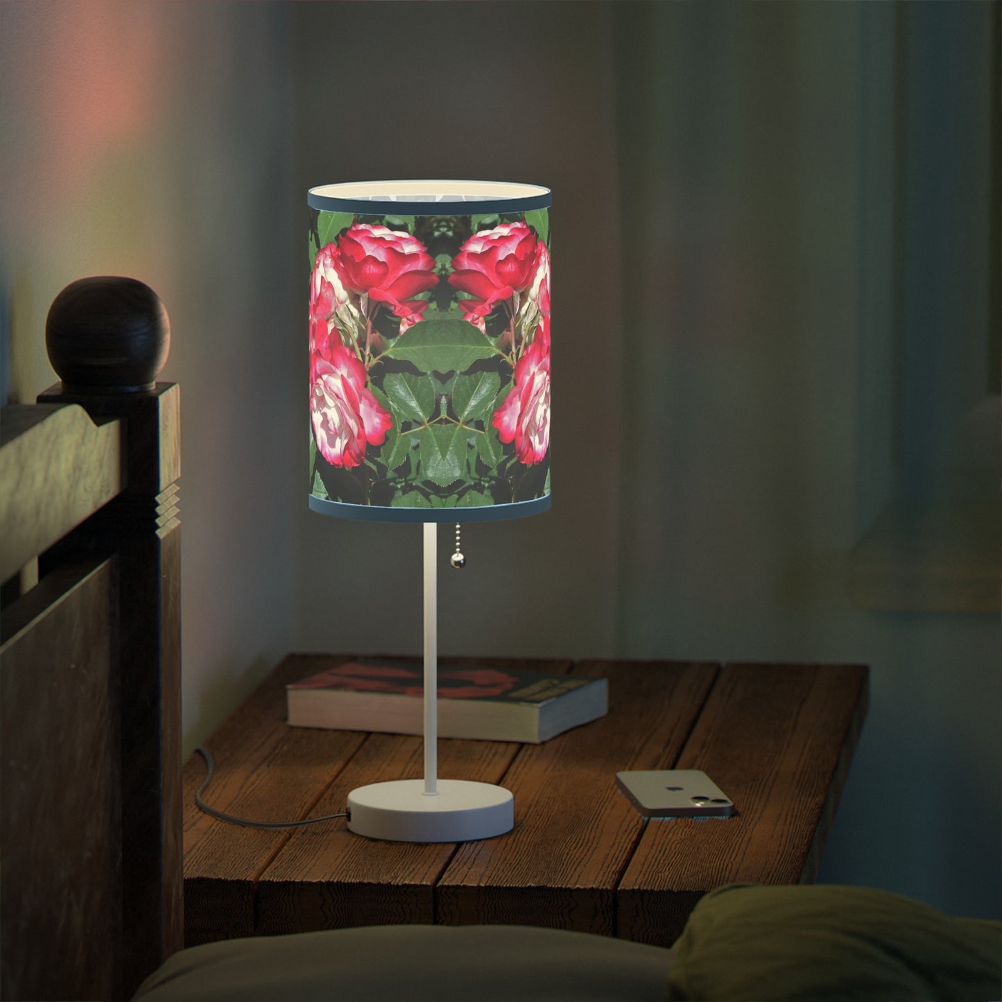 Romantic Roses Lamp on a Stand