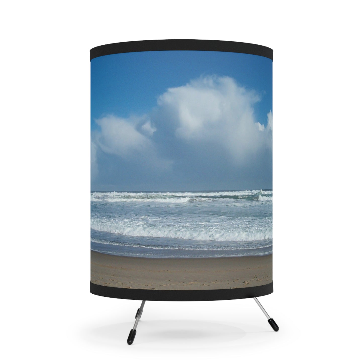 Blue Sky Beach Tripod Lamp