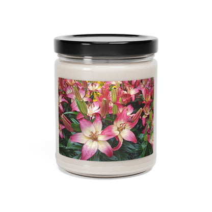 Lovely Lilies Scented Soy Candle, 9oz