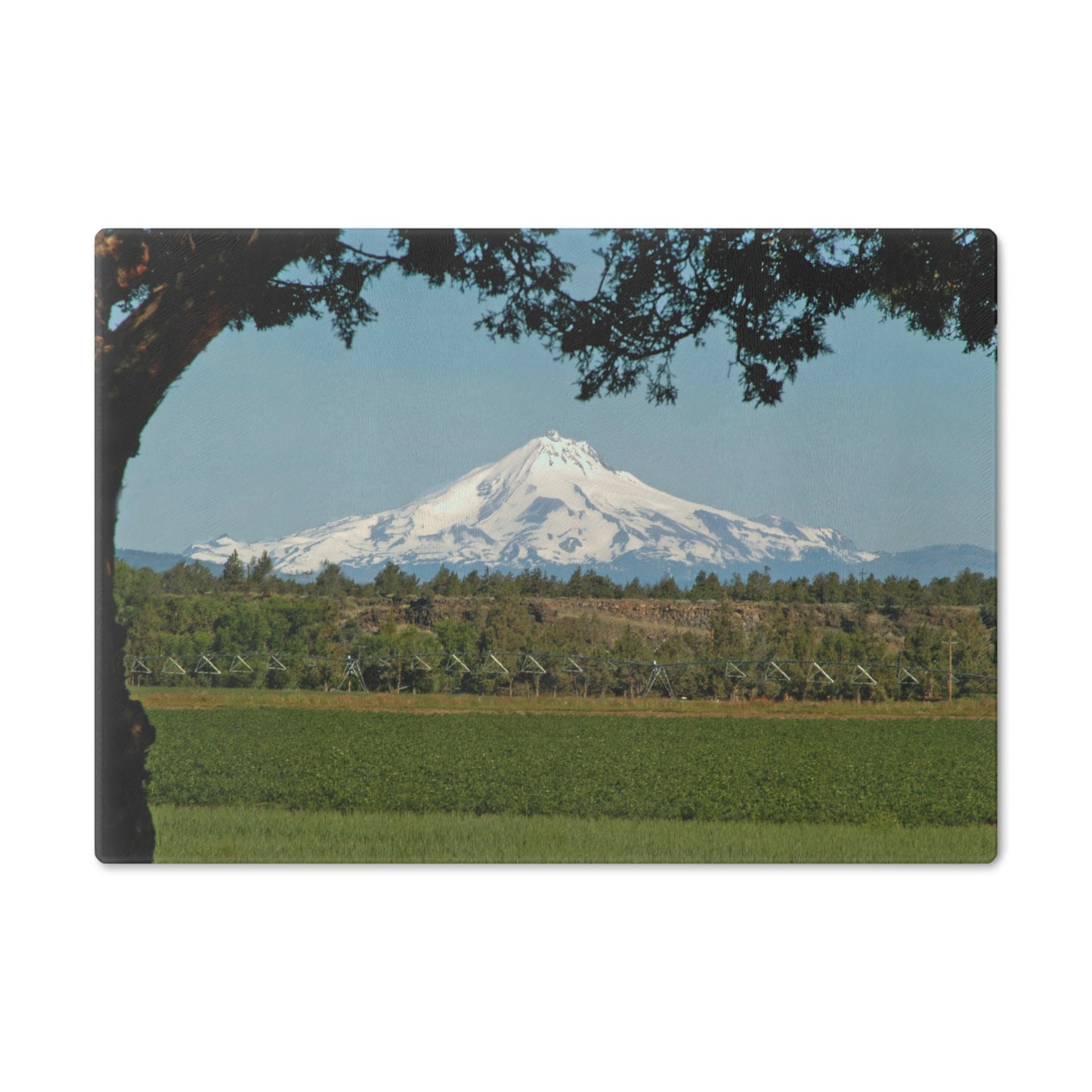 Juniper Framed Mountain Cutting Board Dishwasher Safe