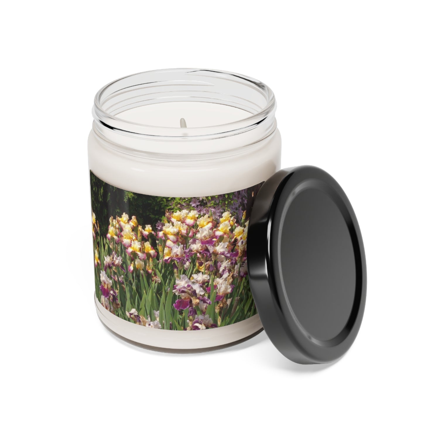 Sunny Iris Garden Scented Soy Candle, 9oz