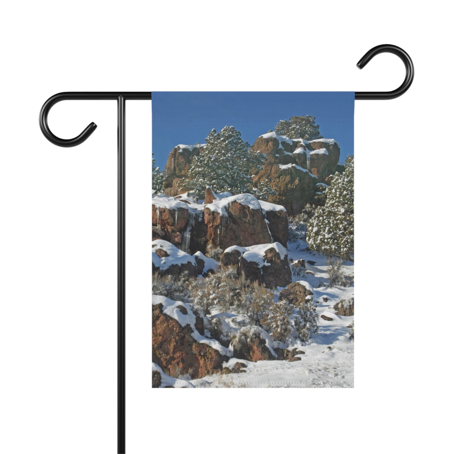 Icicle Rocks Garden & House Banner