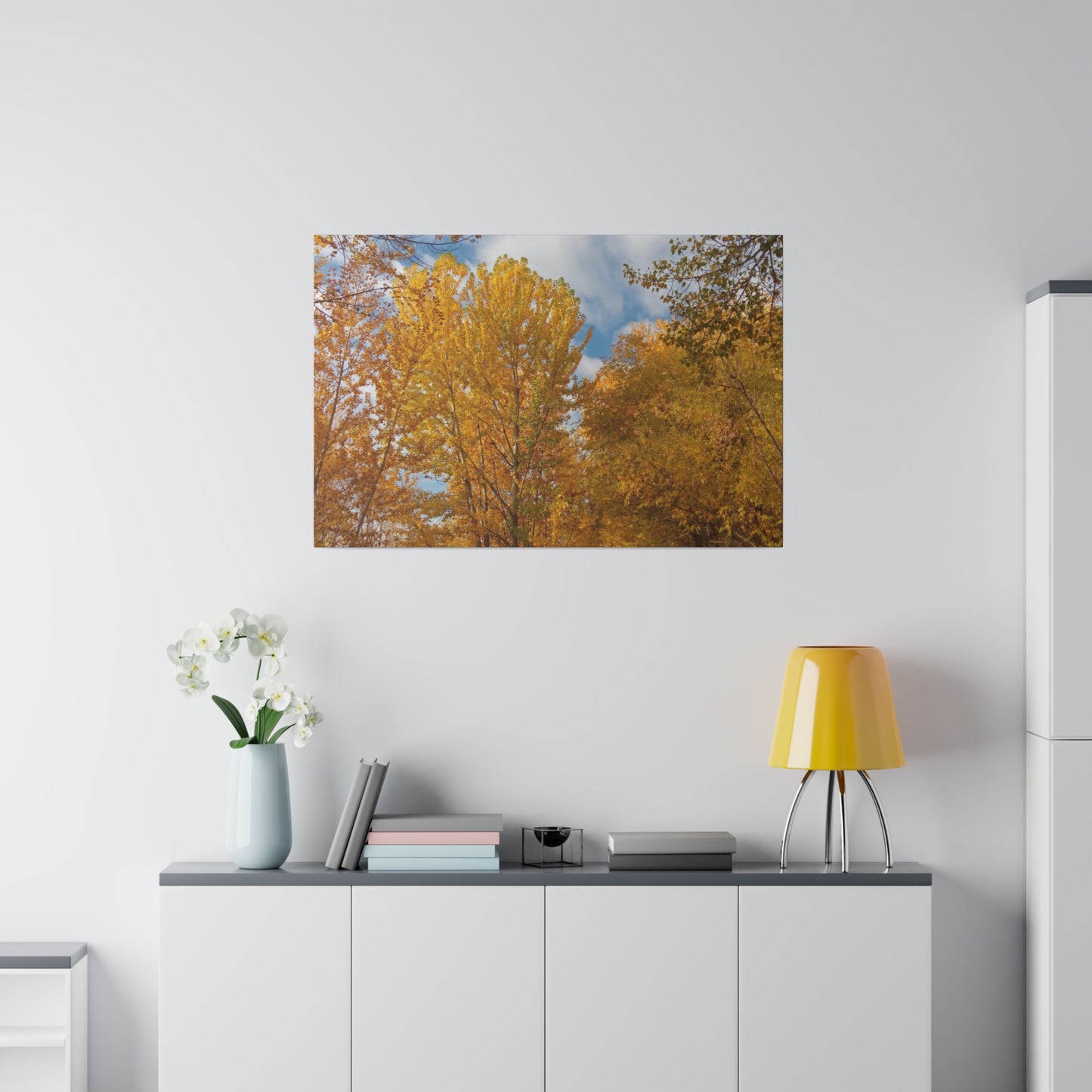 Autumn Gold Matte Canvas