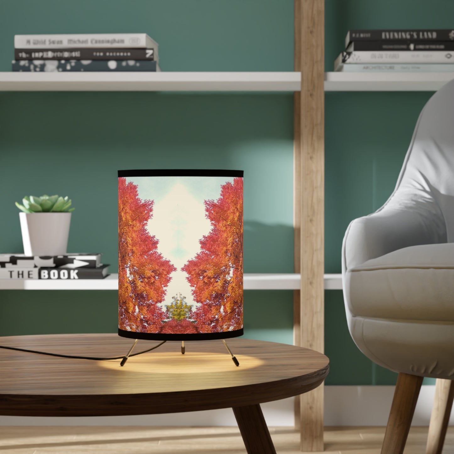 Autumn Radiance Tripod Lamp