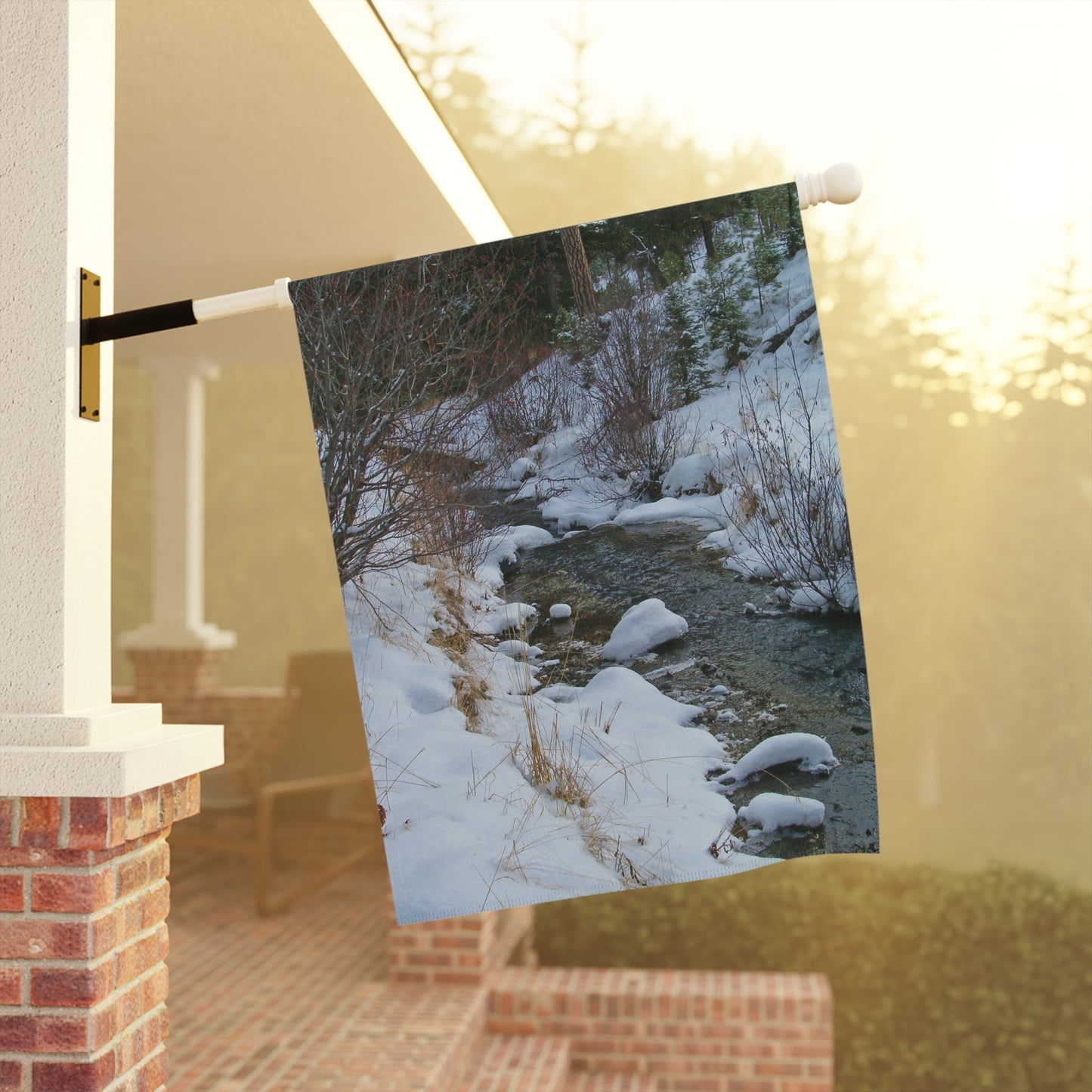 Snowy Creek Garden & House Banner