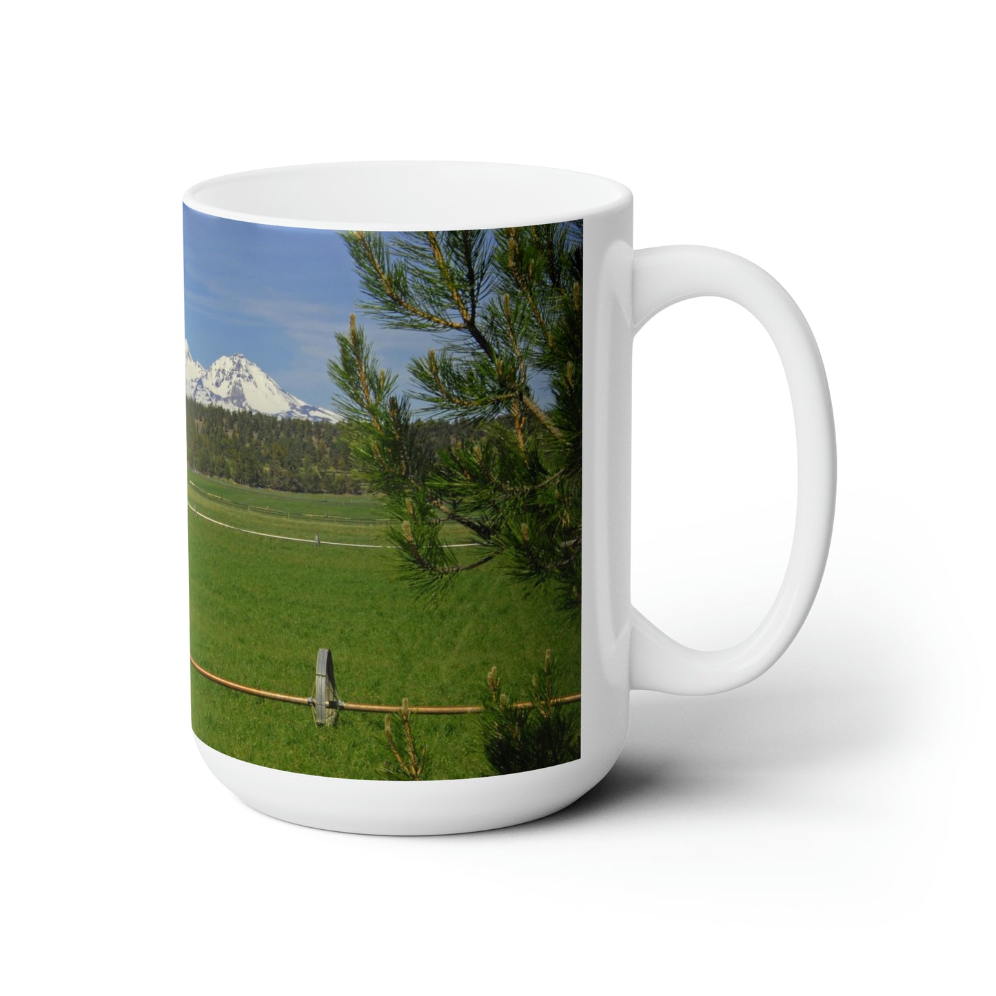 Mountain Pasture Ceramic Mug 15oz