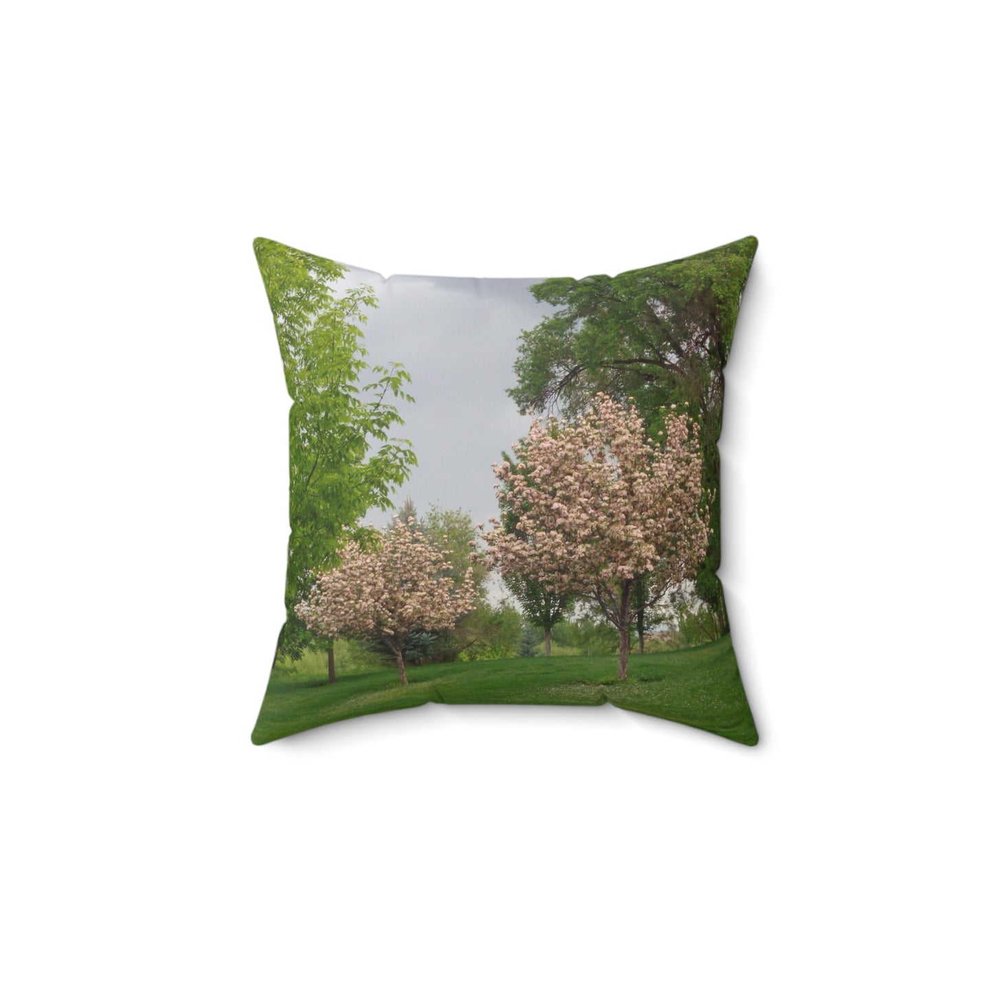 Spring In The Air Spun Polyester Square Pillow