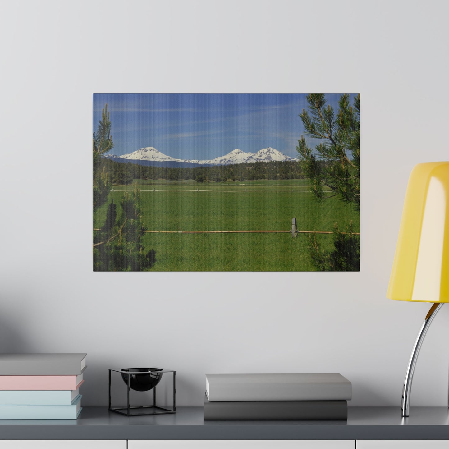 Mountain Pasture Matte Canvas