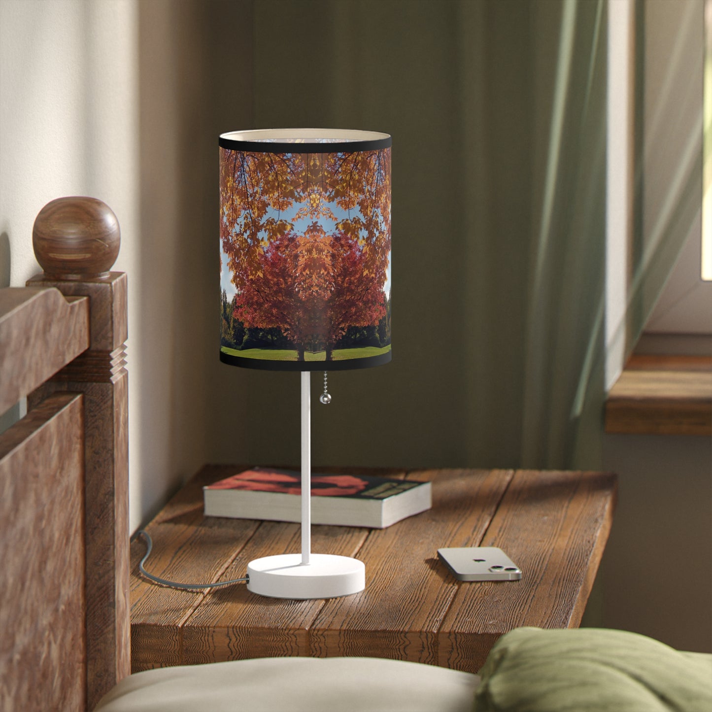 Autumn Light Lamp on a Stand