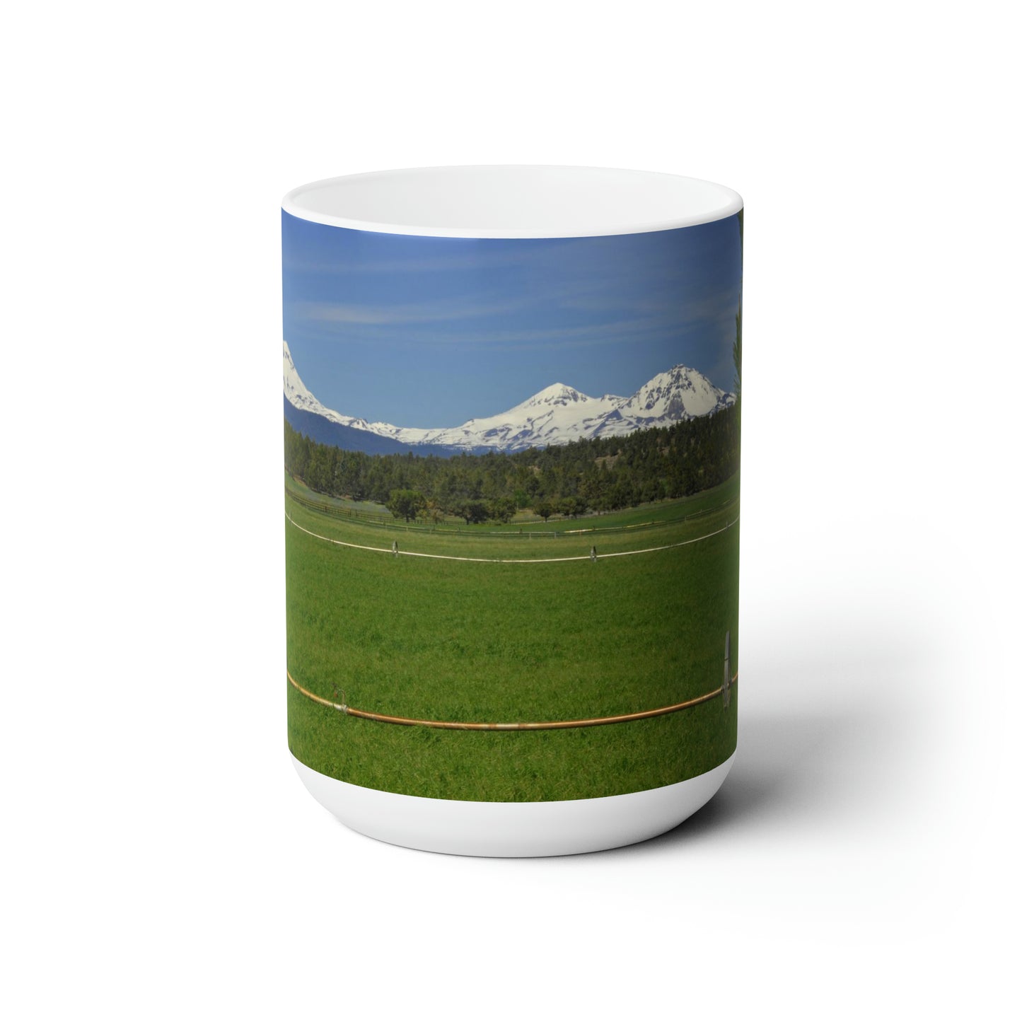 Mountain Pasture Ceramic Mug 15oz