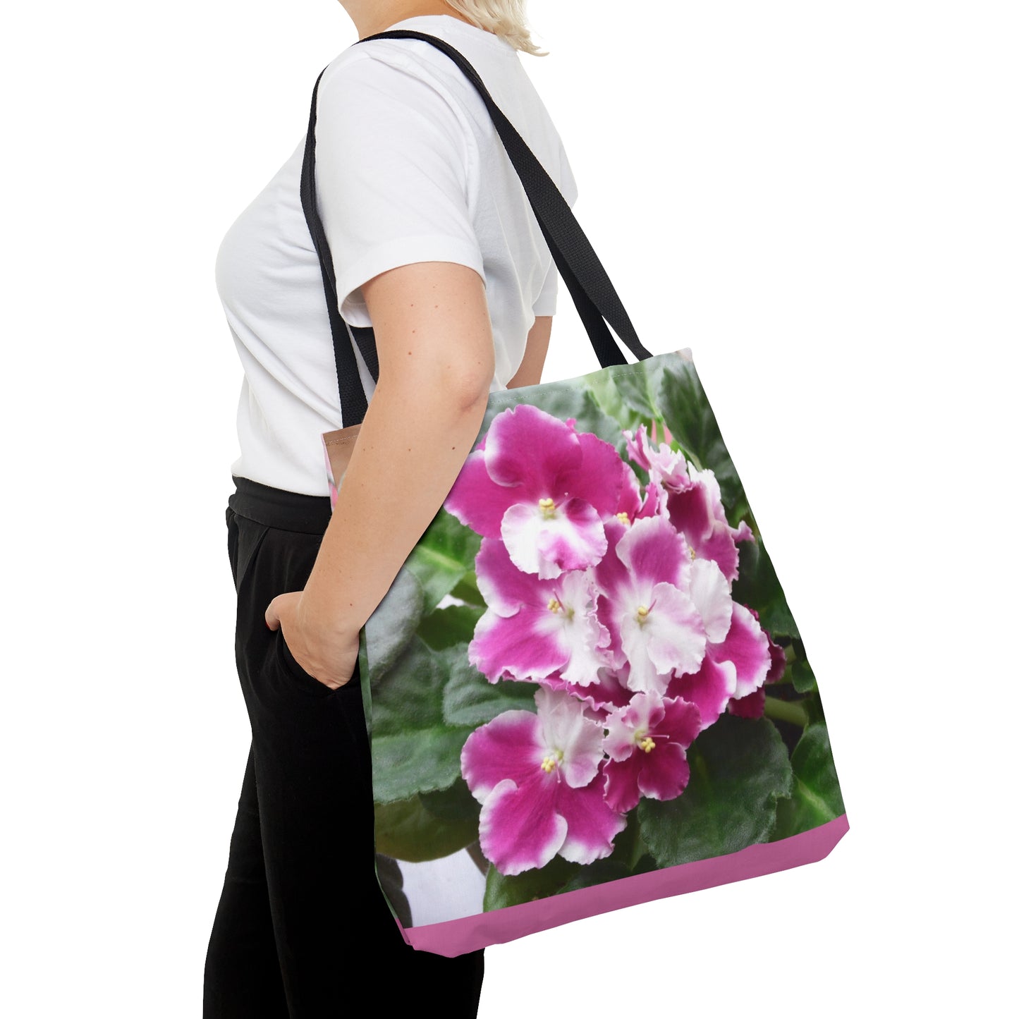 African Violets Tote Bag