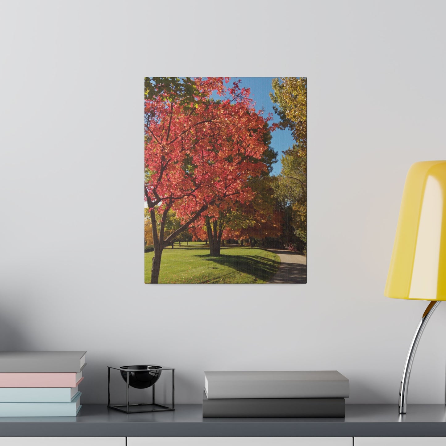 Autumn Glow Matte Canvas