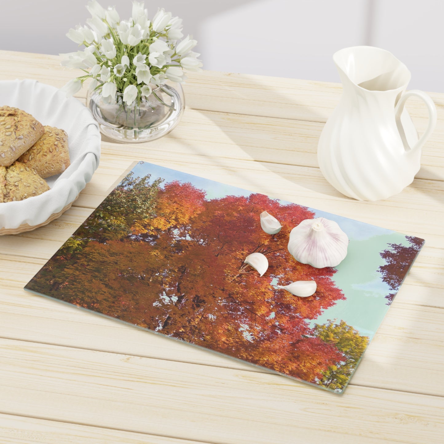 Autumn Radiance Cutting Board Dishwasher Safe