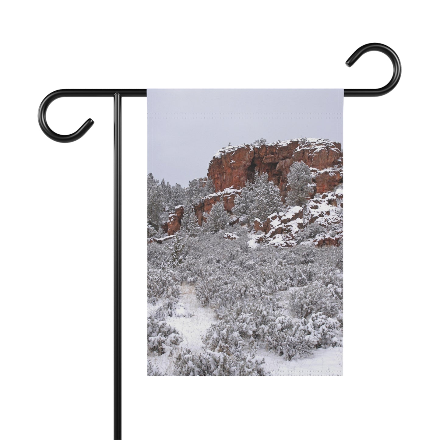 Winter Cliff Garden & House Banner