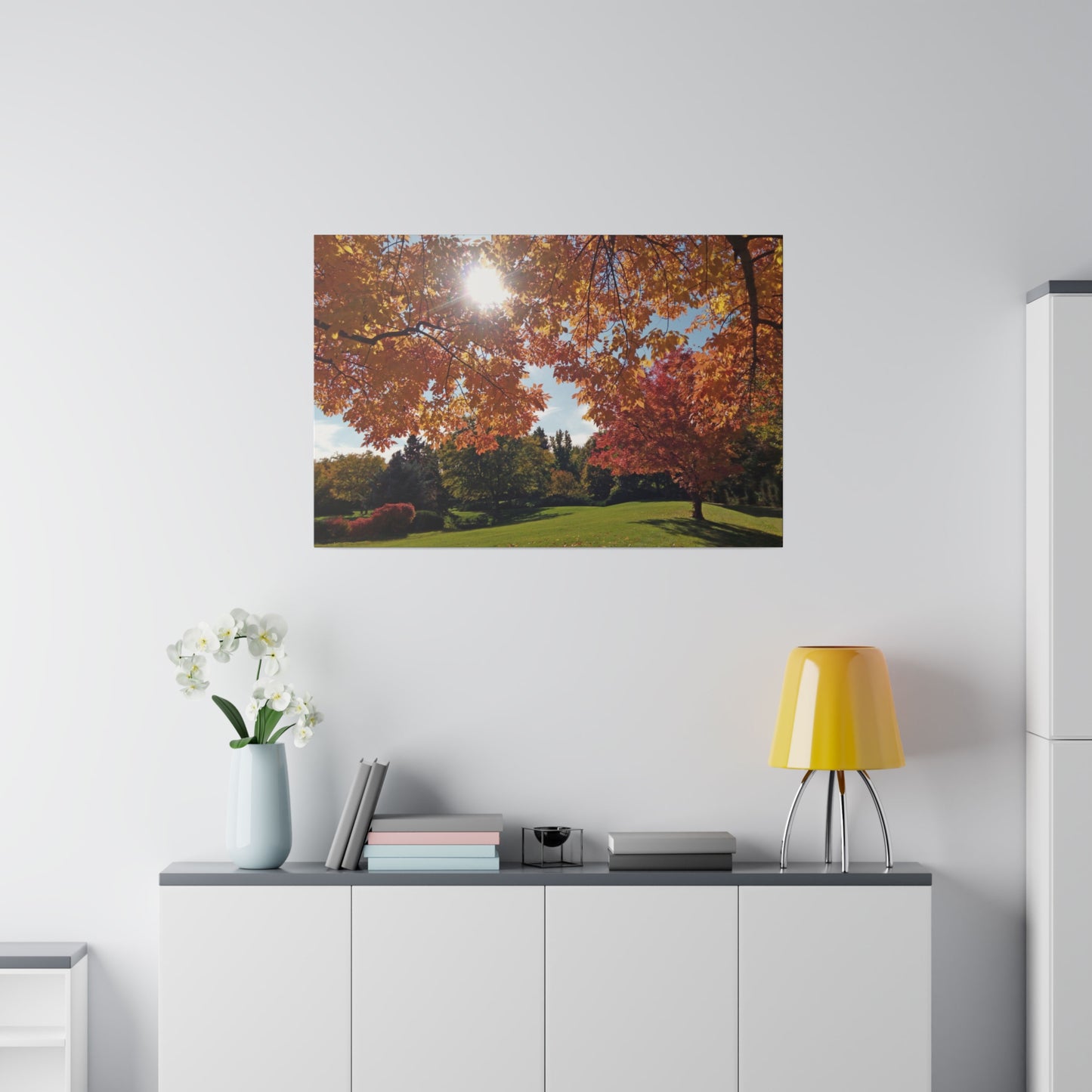 Autumn Light Matte Canvas