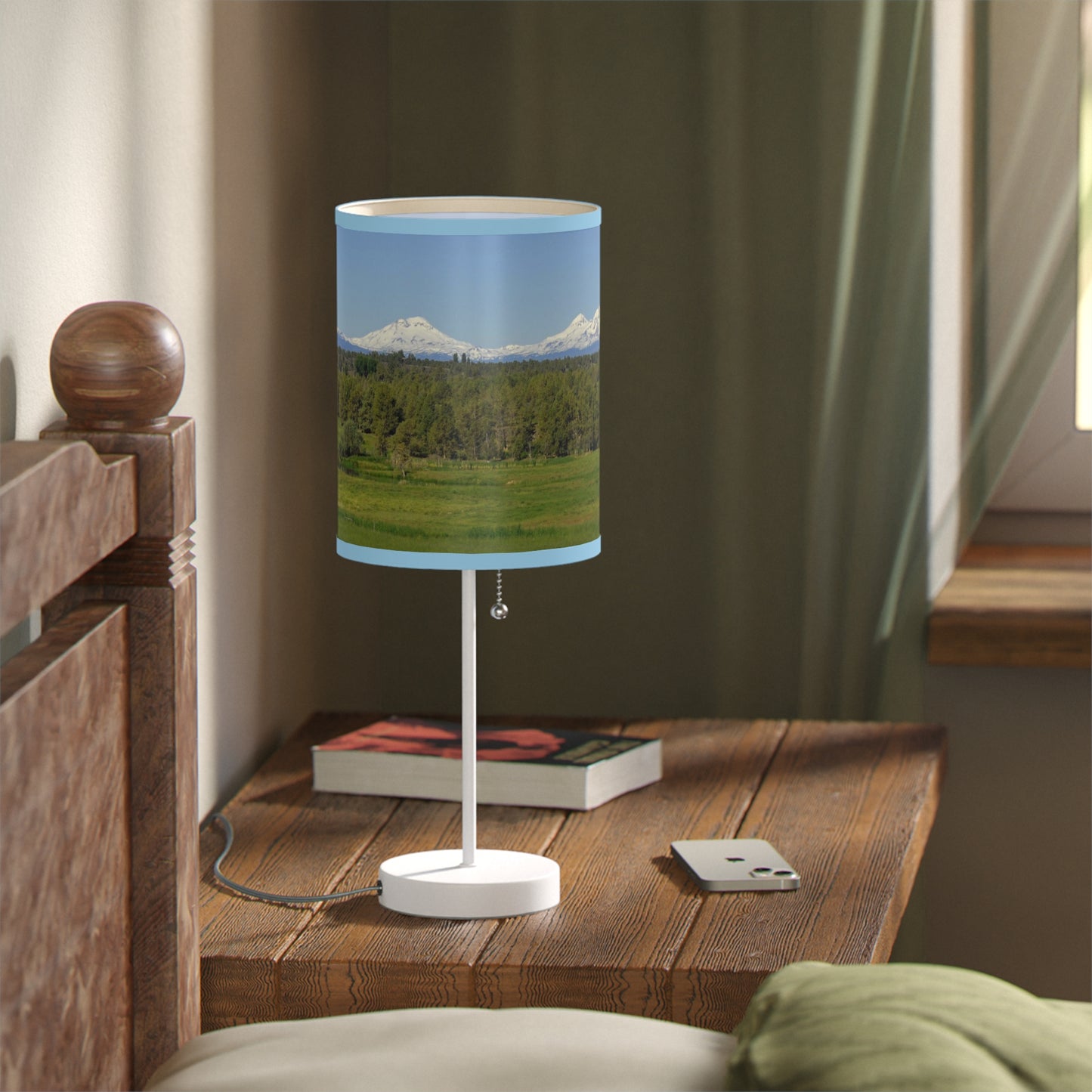Mountain Meadow Lamp on a Stand