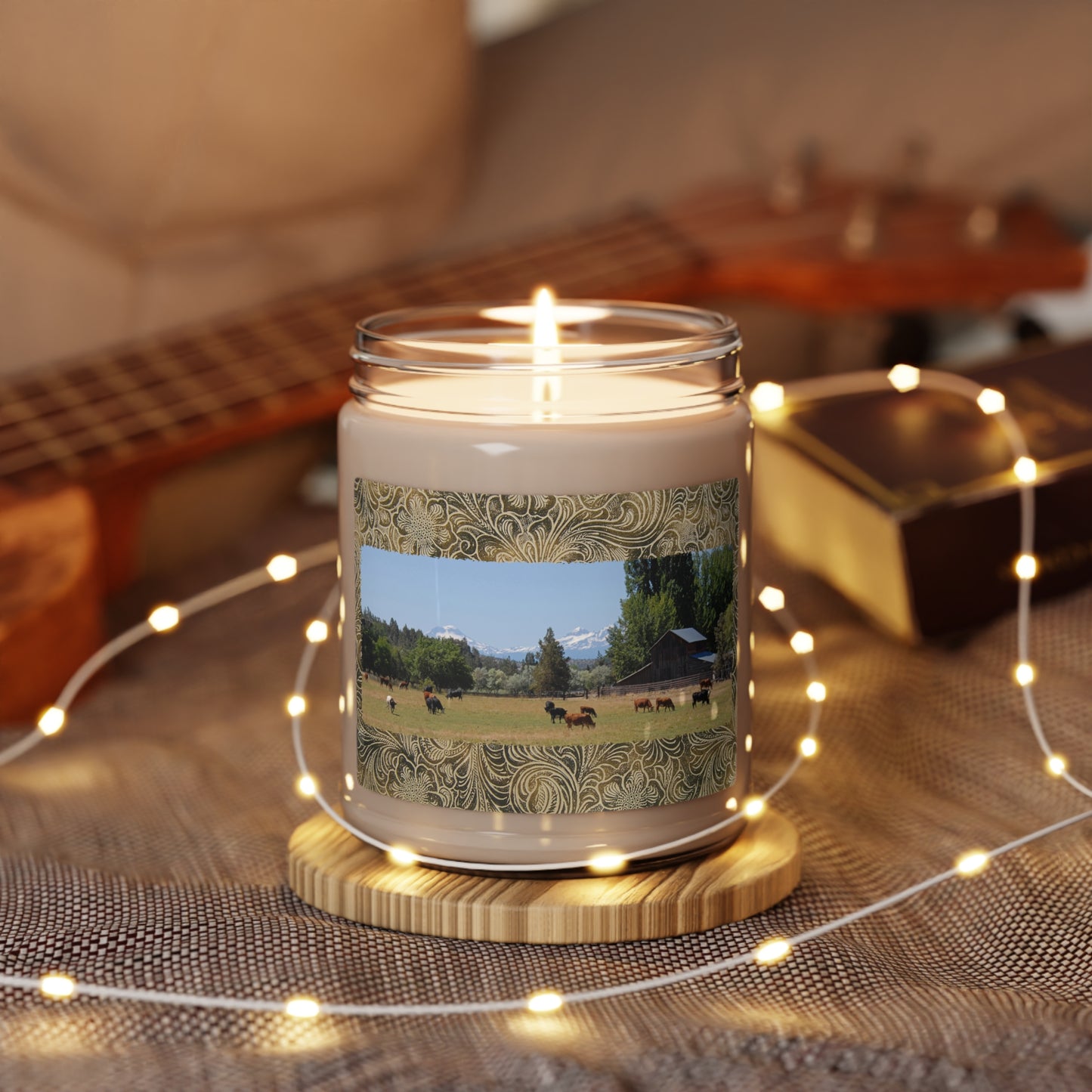 Picturesque Cattle Scented Soy Candle, 9oz