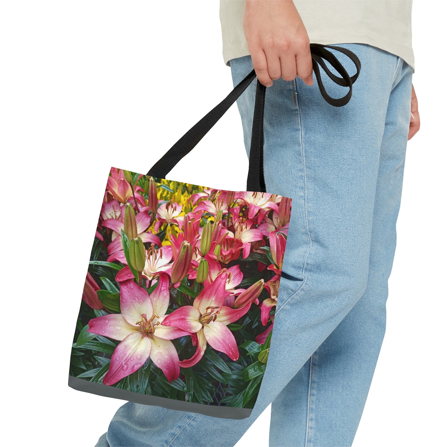 Lovely Lilies Tote Bag