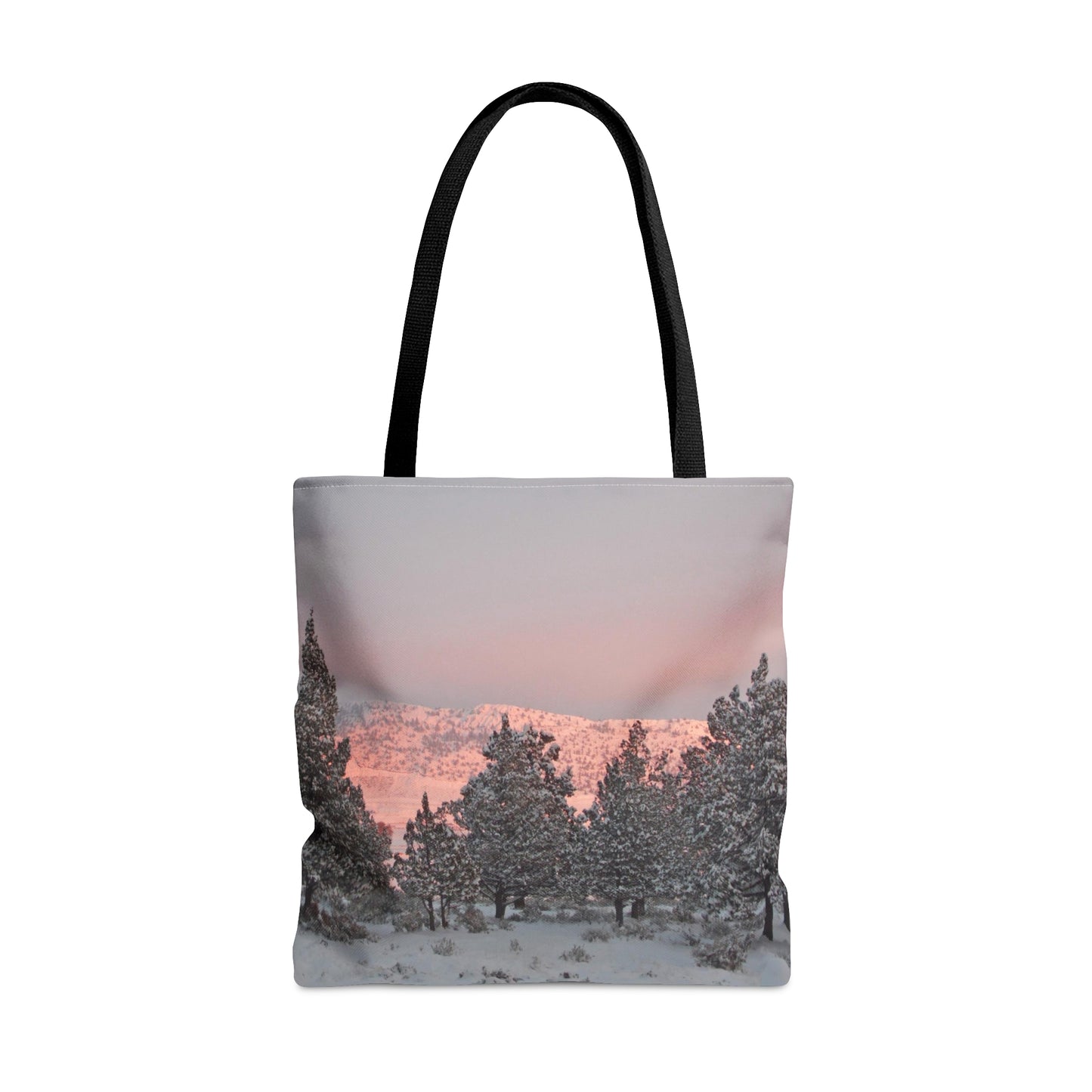 Winter Sunset Tote Bag