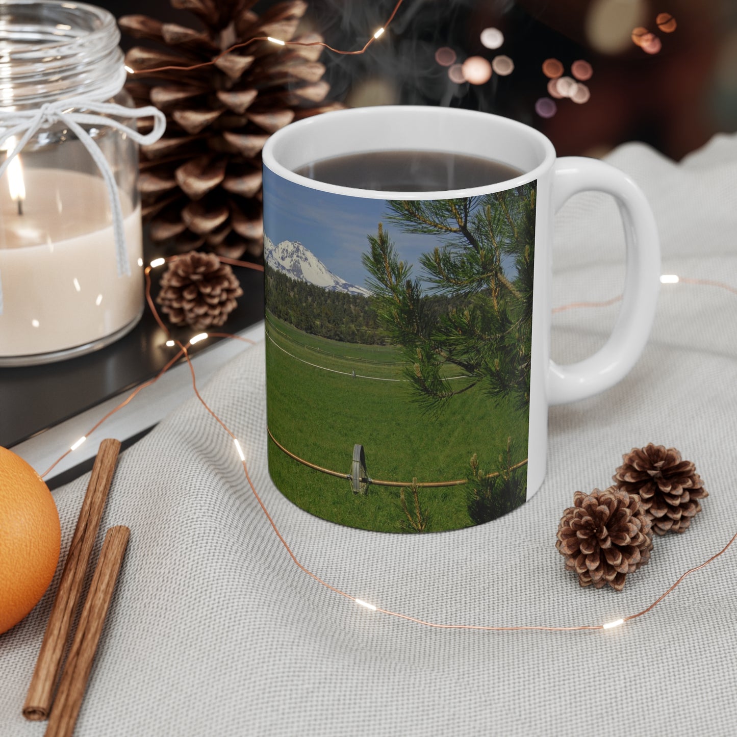 Mountain Pasture Ceramic Mug 11oz