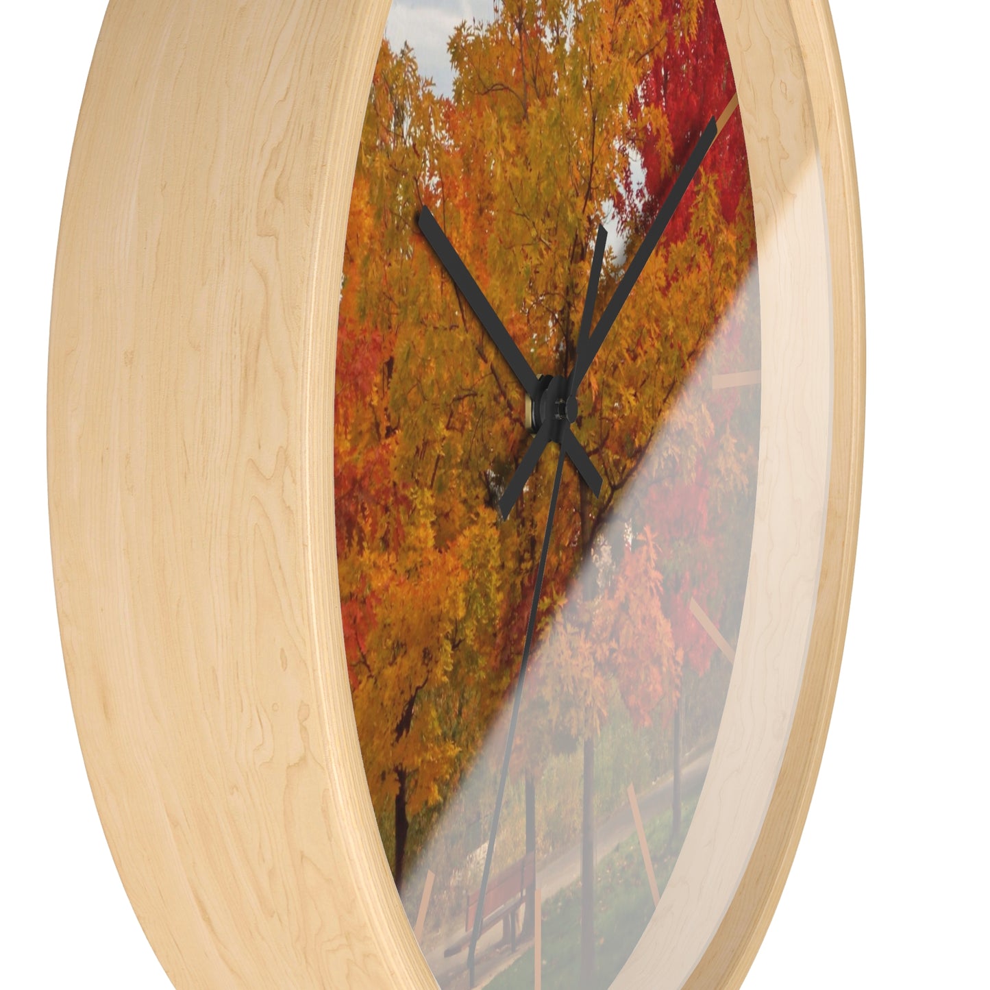 Autumn Serenity Wall Clock