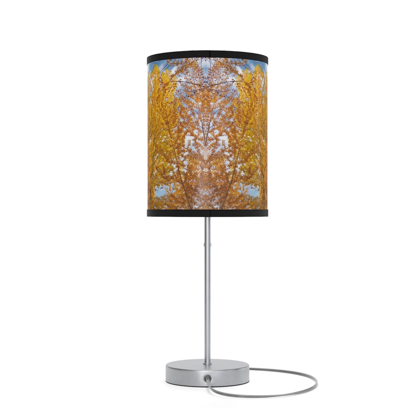 Autumn Gold Lamp on a Stand