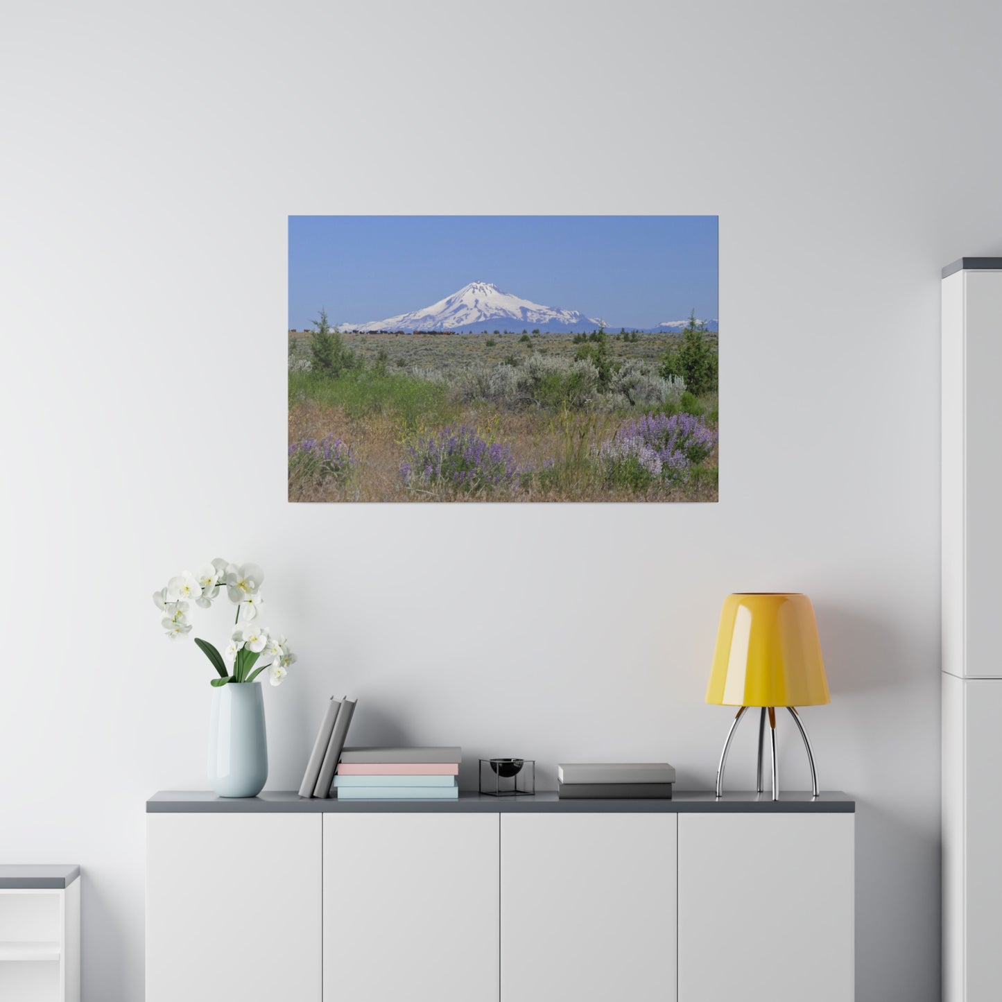 Lupine & Sage Mountain Matte Canvas