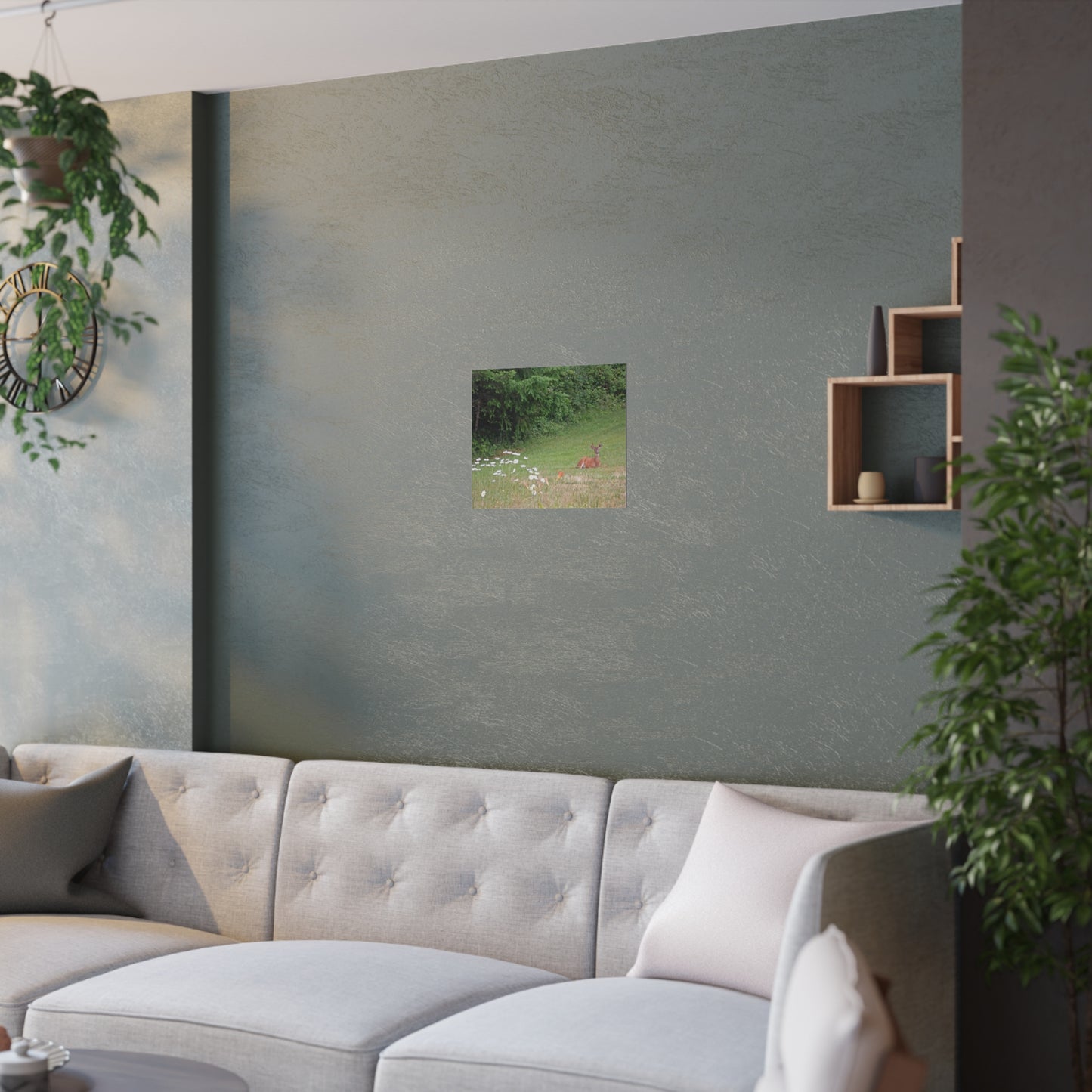 Peace In The Meadow Satin Posters