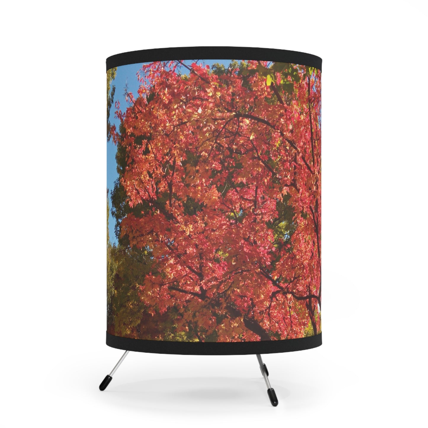 Autumn Glow Tripod Lamp