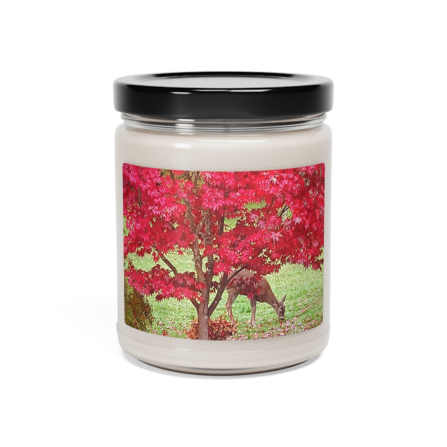 Autumn Deer Scented Soy Candle, 9oz