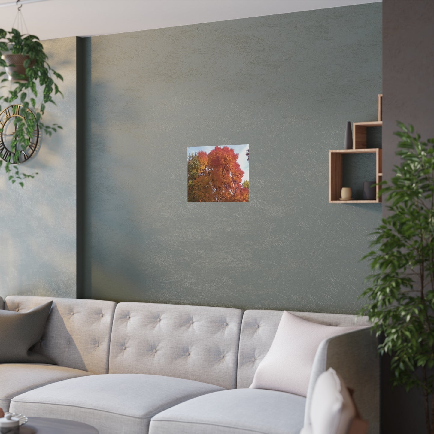 Autumn Radiance Satin Posters