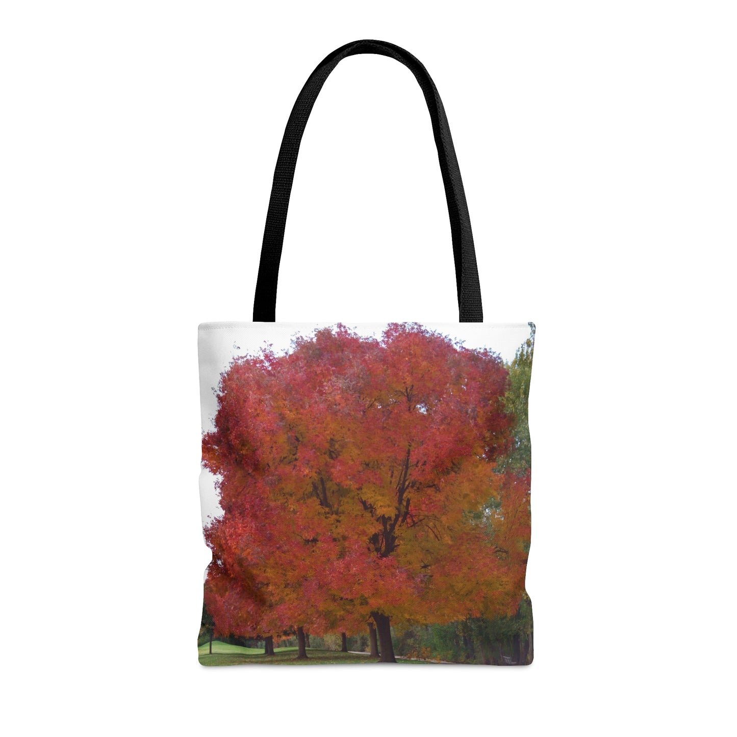 Autumn Tree Mid Fall Tote Bag