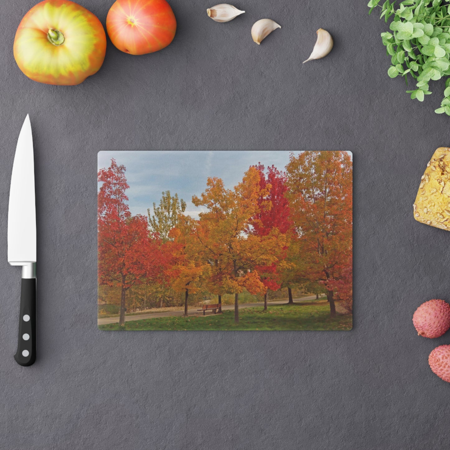 Autumn Serenity Cutting Board Dishwasher Safe