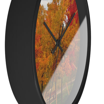 Autumn Serenity Wall Clock