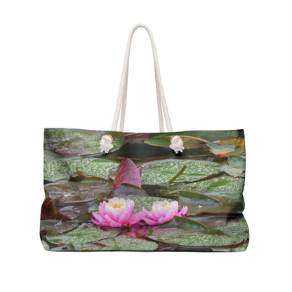 Water Lilies Weekender Bag