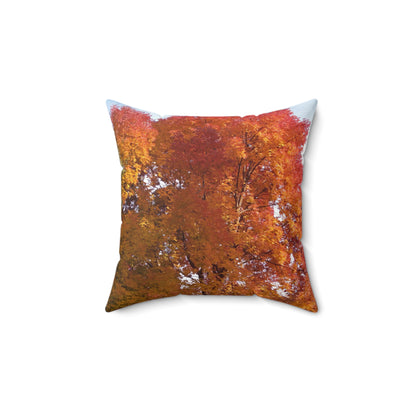 Autumn Radiance Spun Polyester Square Pillow